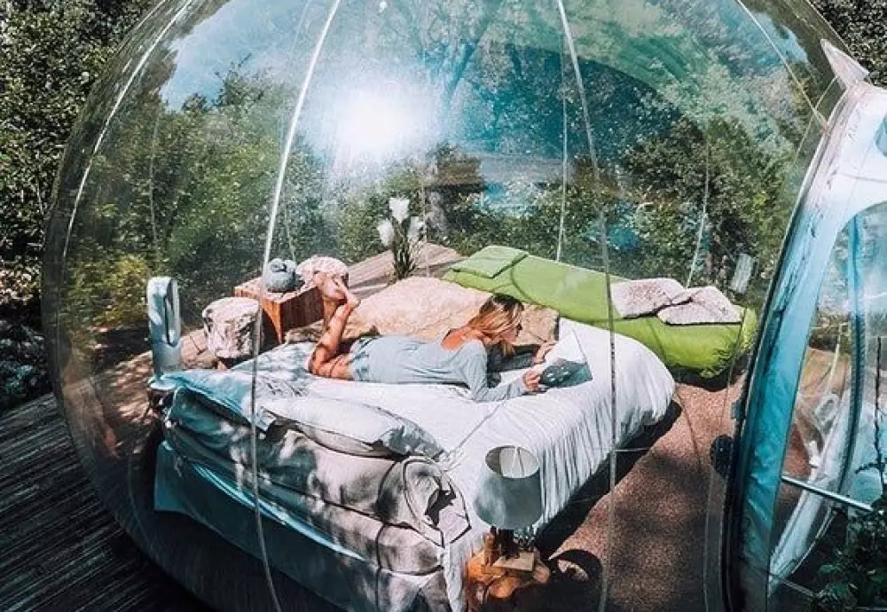 tunnel inflatable bubble camping tent