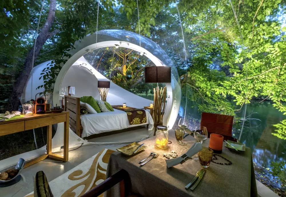 pop up pvc bubble tent